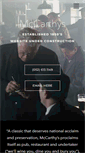 Mobile Screenshot of mccarthyshotel.net